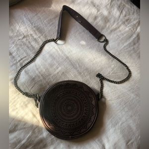 Crown vintage mandala crossbody